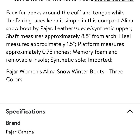 Pajar Canada Alina Snow Boots - Picture 5 of 9